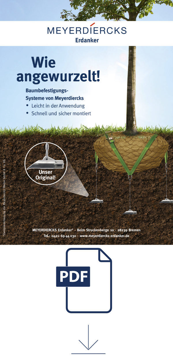 Wurzelballenverankerung - Information zum Download