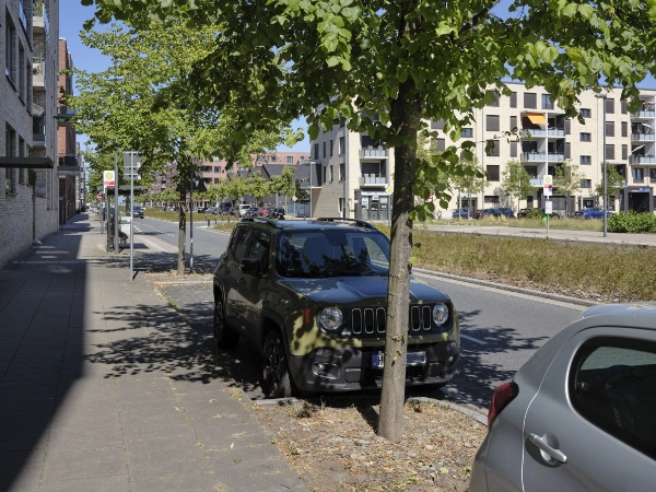 keine Möglichkeit einen Pfahl zu beschädigen oder umzufahren